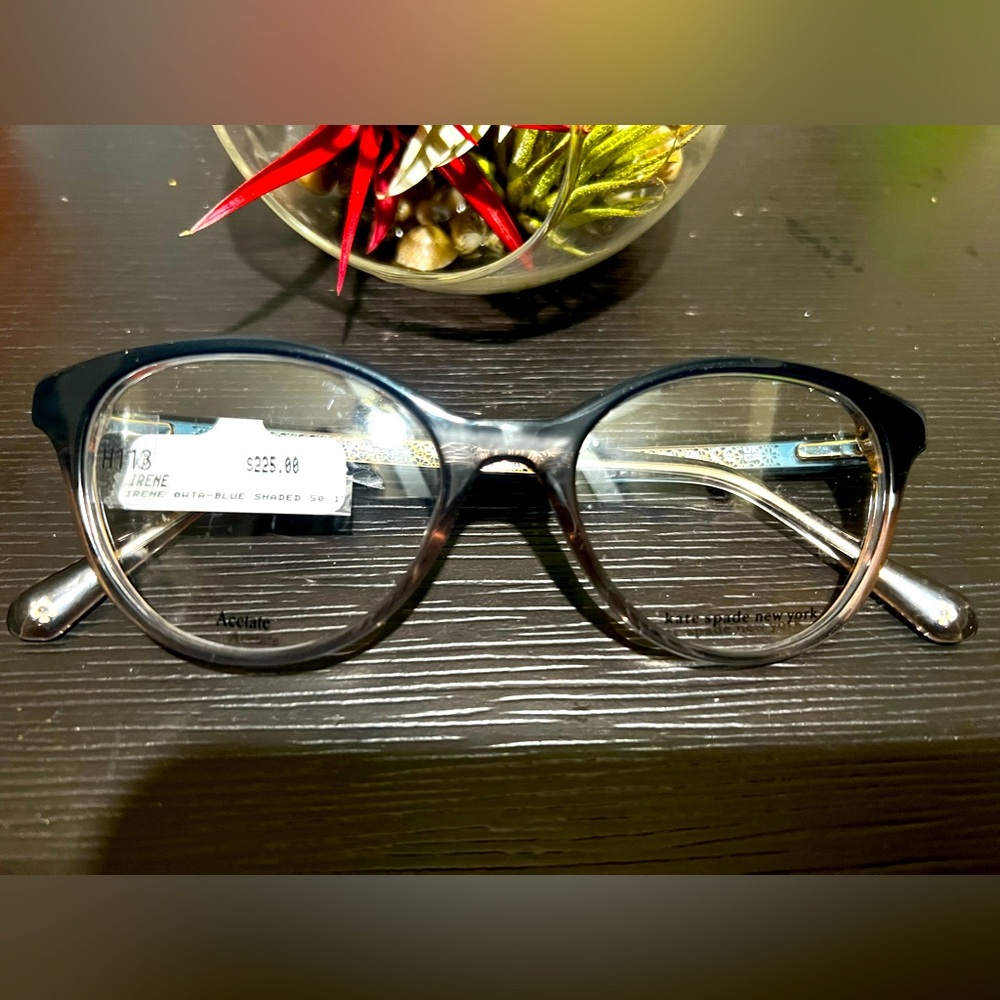 Kate Spade New York Prescription Eye Glass Frames/Brand New w/Tags/Blue-Green - Picture 10 of 16